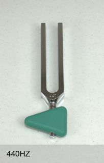 Tuning Fork 440 Hz A Tone Heavy Aluminum Handle Clear Sound Vibration 