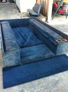 Blue Truck bed carpet kit Lee Anderson   Used in Northern Calif 