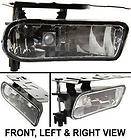 Clear lens New Driving Light With Bulbs Right Hand Halogen RH 