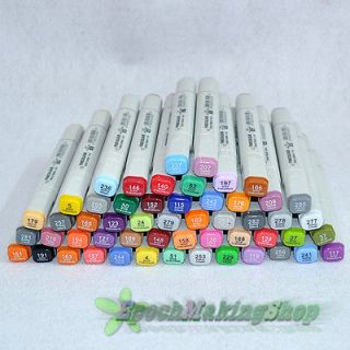 FINECOLOUR PRO Sketch Marker Pen 48 color set highly cost effective 
