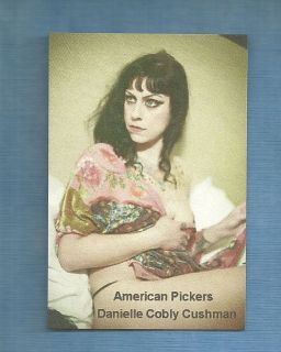DANIELLE COBLY CUSHMAN Sexy American Pickers Flag Draped Magnet