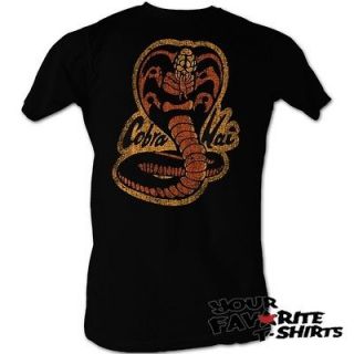 Karate Kid Cobra Kai Vintage Officially Licensed Adult Shirt S 2XL