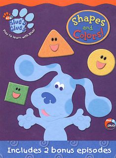 Blues Clues   Shapes and Colors DVD, 2003