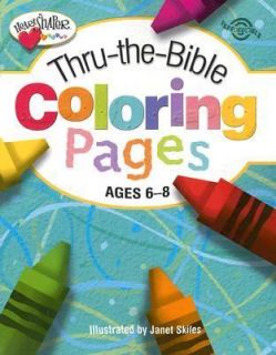 Thru the Bible Coloring Pages Ages 6 8 by Standard Publishing Staff 