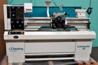 CLAUSING COLCHESTER 13 x 40 GEARED HEAD LATHE ~ NEW