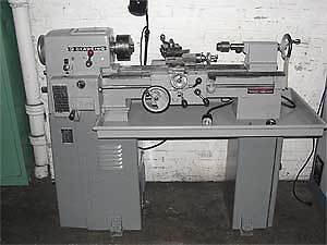 Clausing Model 4904 10 x 24 Precision Toolroom Lathe With Cabinet 