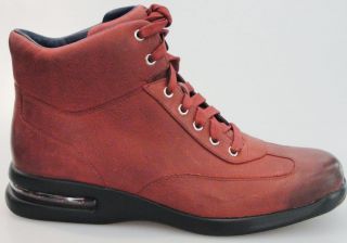 NIB Cole Haan Air Conner in Cayenne Red High Tops Boot C10790