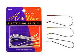   ROLLER CLIPS by Hairware   electric metal beauty hair curl fits conair