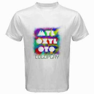 Coldplay Myloxyloto CD Music Tour 2012 T Shirt S M L XL Size