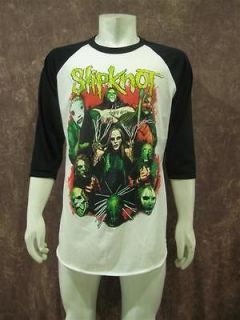 Slipknot Masked Death Metal Rock Tour Jersey T Shirt Women M