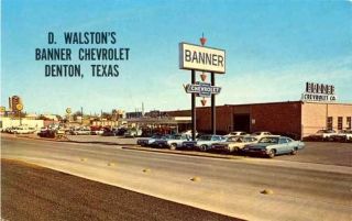 Denton TX Banner Chevrolet Dealership Cars Auto Photograph