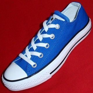 NEW Boys Toddlers Blue CONVERSE ALL STAR LO Chuck Taylor Sneakers 