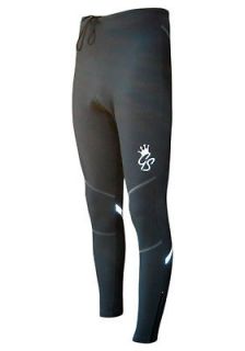 GS Cycling Tights/Pants Thermal Cycling Tight CoolMax Padded Gray M,