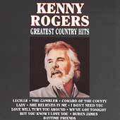 Greatest Country Hits by Kenny Rogers Cassette, Sep 1990, Curb