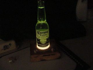 Corona Beer Longneck Bottle Table Lamp