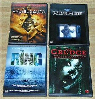 The Ring Grudge Unrated Ext Directors Cut Jeepers Creepers Poltergeist 