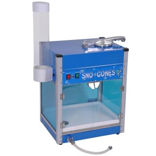   Snow Cone Machine Ice Shaver Sno Icee Maker w/ Cup Dispenser