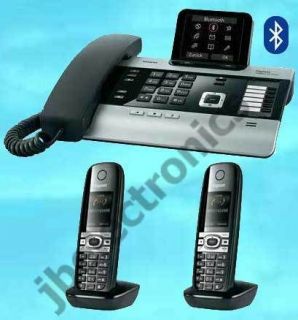 SIEMENS GIGASET DX800A MULTILINE HYBRID PHONE VOIP ISDN FIXED LINES 2 