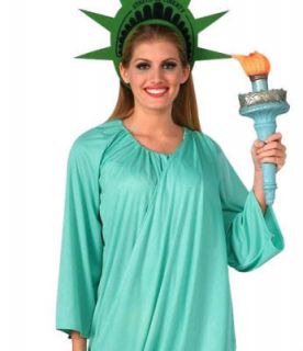   Statue of Liberty Fancy Dress National American USA Costume 10 12 14