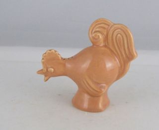 Pacific Pottery of California Rooster Salt Shaker, 4 t