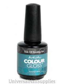 Artistic Nail Design Soak Off Bonding Gel Colour Gloss Gel Nail Polish 