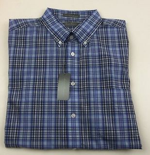 Daniel Cremieux Signature Collection Mens Short Sleeve Shirt Sz XL 