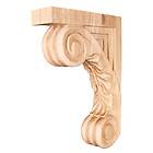 52 Custom Solid Wood Kitchen Island Hand Carved Corbels Overhang 