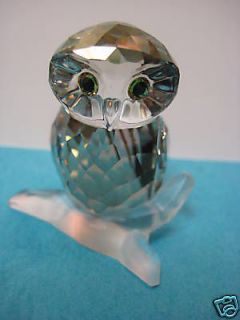 swarovski crystal owl in Decorative Collectibles