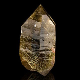   Needles in RUTILATED QUARTZ Sharp Terminated Crystal Brazil for sale