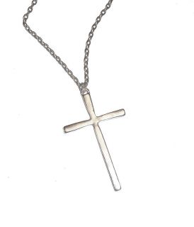 large silver cross pendant in Jewelry & Watches