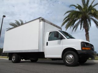   BOX TRUCK GMC Savana box van, box truck, cube van, work truck 16