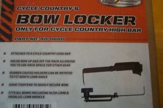 Cycle Country Bow Locker Only For Cycle Country High Bar 50 0660 NEW 