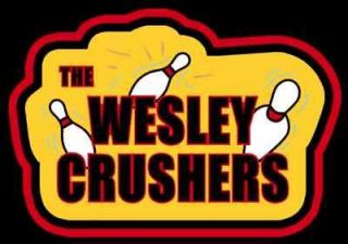 TV Classic Big Bang Theory The Wesley Crushers custom T