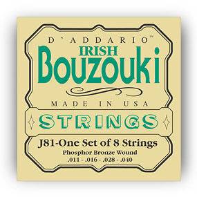 Addario J81 Irish Bouzouki Strings x 10 Sets NEW