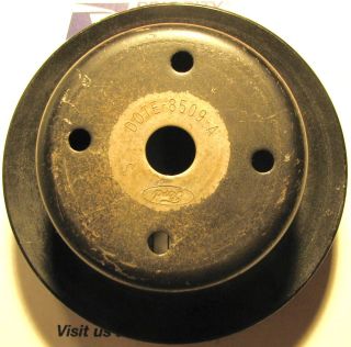 NEW FORD TRUCK PICK UP F150 F250 360 WATER PUMP PULLEY 2 GROOVE FAN 