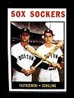 1964 182 Sox Sockers Carl Yastrzemski Curt Schilling