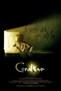 Coraline Original Movie Poster Double Sided 27 x40