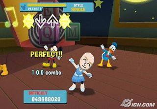 Dance Dance Revolution Disney Grooves game only Wii, 2009