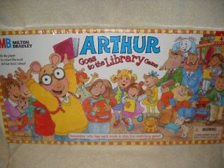 Arthur Goes to the Library Game by Marc Brown