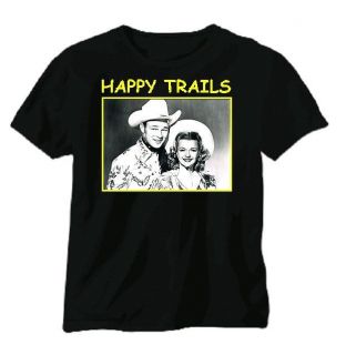   Unisex featuring classic TV Show ROY ROGERS & DALE EVANS tee shirt