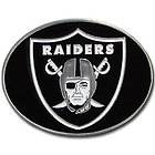 NFL Football Oakland Raiders Logo Belt Buckle with Hand Enameled 