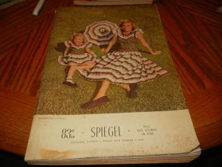 Vintage 1948 Spiegel Spring/Summer catalog.