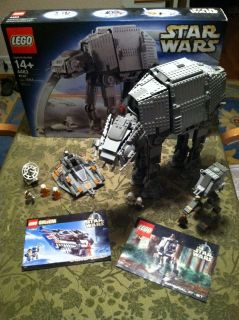 StarWars Lego 4483 IMPERIAL WALKER AT AT, 7130 Snowspeeder & 7127 