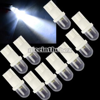   194 501 W5W Car LED Light Dashboard Wedge Light Bulb Cool White N98B