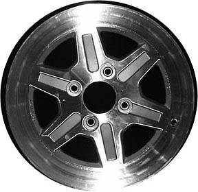 Refinished Datsun 280ZX 1981 1983 14 inch Wheel, Rim O