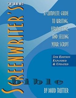 Screenwriters Bible 5th Edition by David Trottier 2010, Paperback 