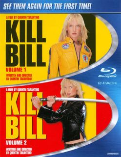 Kill Bill Vol. 1 2 Blu ray Disc, 2012, 2 Disc Set