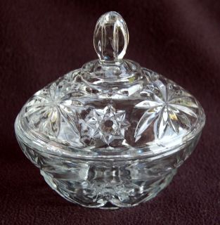 STAR OF DAVID EAPC Anchor Hocking   Small CANDY DISH   Excellent