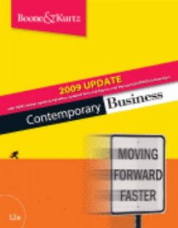 Contemporary Business by David L. Kurtz and Louis E. Boone 2008, CD 