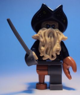 Lego Pirates of the Caribbean 4184 Black Pearl Davy Jones Figure NEW